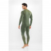 Viking Altis Man Set ανδρικό σετ θερμοεσωρούχων merino, σκούρο πράσινο, M