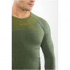 Viking Altis Man Set ανδρικό σετ θερμοεσωρούχων merino, σκούρο πράσινο, M