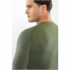 Viking Altis Man Set ανδρικό σετ θερμοεσωρούχων merino, σκούρο πράσινο, M