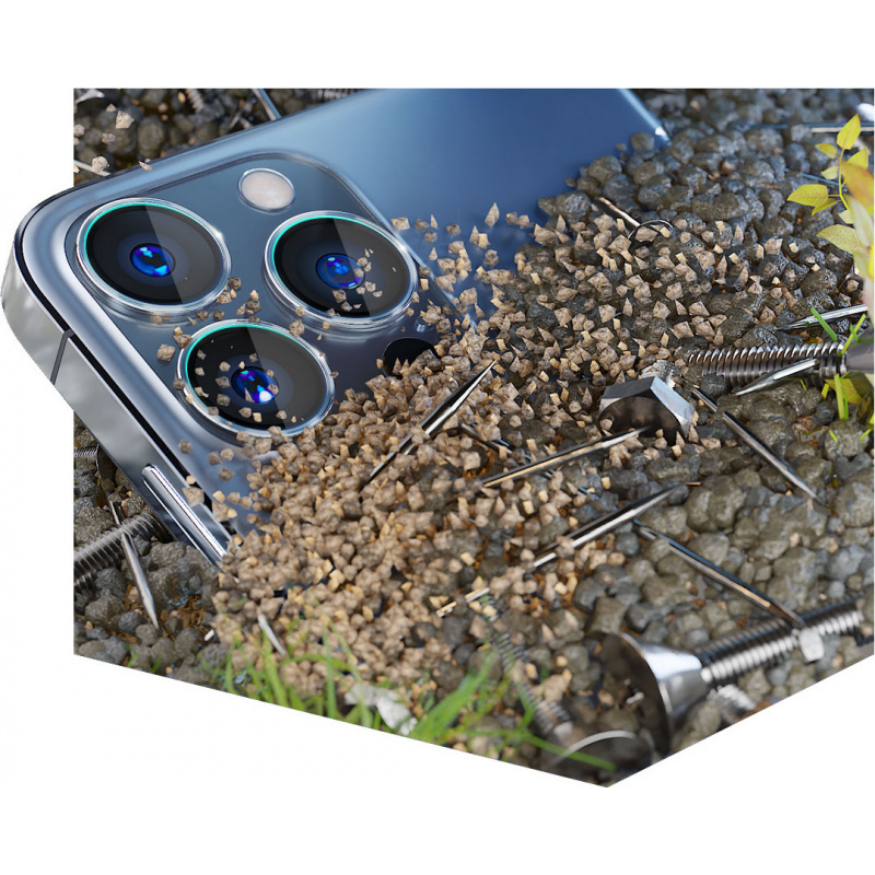 3MK Lens Protection Pro προστατευτικό γυαλί φακού κάμερας για Samsung Galaxy S23, μαύρο