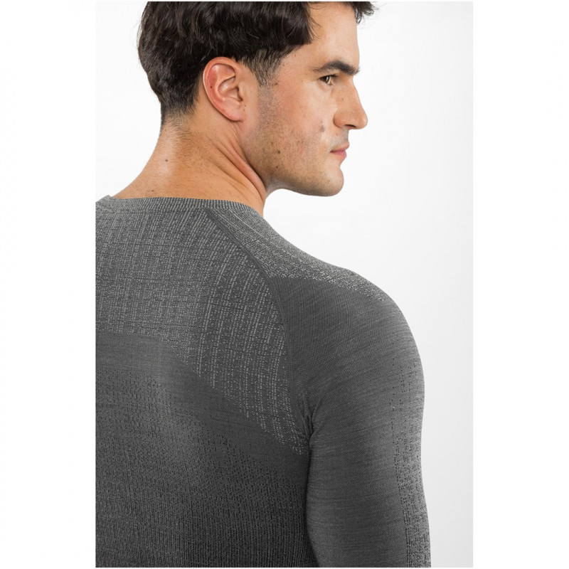 Viking Altis Man Set ανδρικό σετ εσώρουχων merino, μαύρο, M