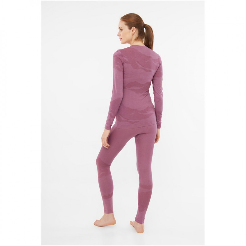 Viking Altis Lady Set γυναικείο σετ εσώρουχων merino, ροζ, M