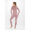 Viking Altis Lady Set γυναικείο σετ θερμικής βάσης merino, ροζ, L