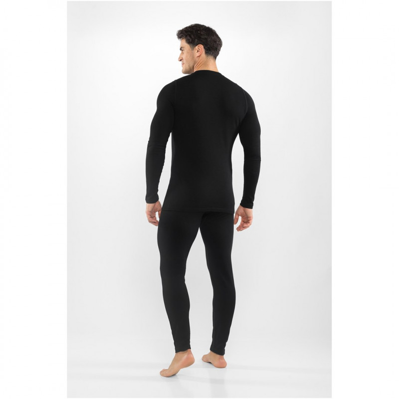 Viking Meriboo Man Set ανδρικό σετ θερμικής βάσης merino, μαύρο, M