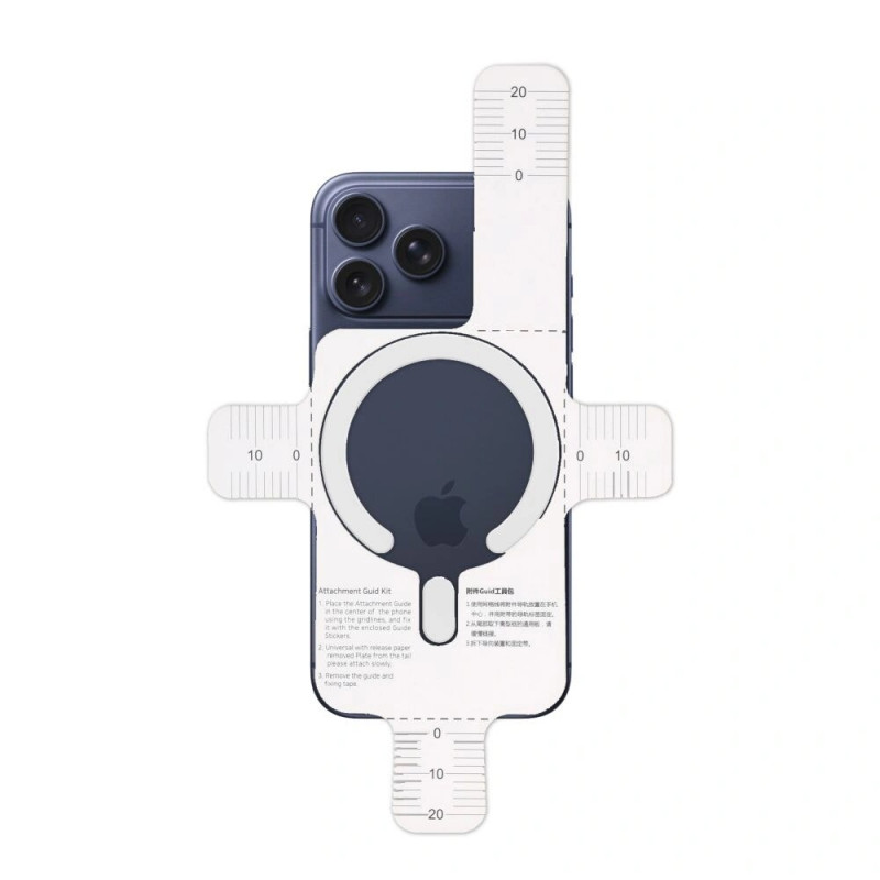 Tech-Protect MMP-200 Μαγνητικός Δακτύλιος MagSafe, Λευκό