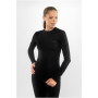 Viking Meriboo Lady Set Merino γυναικείο σετ εσώρουχων merino, μαύρο, M