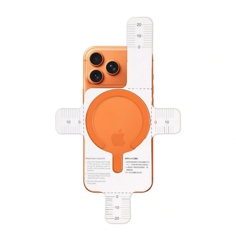Tech-Protect MMP-200 Μαγνητικός Δακτύλιος MagSafe, Cosmic Orange
