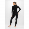 Viking Meriboo Lady Set Merino γυναικείο σετ εσώρουχων merino, μαύρο, L
