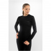 Viking Meriboo Lady Set Merino γυναικείο σετ εσώρουχων merino, μαύρο, L