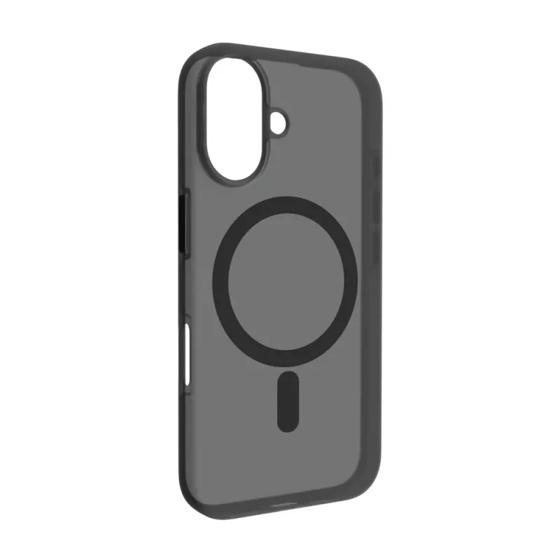 Θήκη σιλικόνης Puro Daylight MagSafe για iPhone 16 Plus, μαύρη