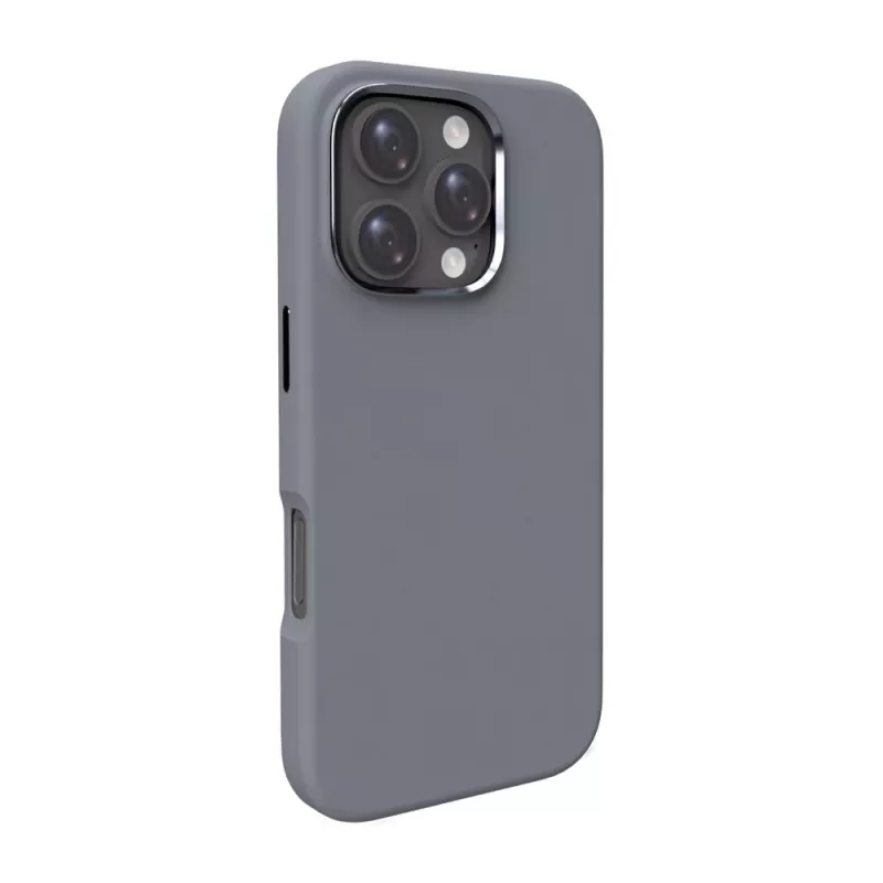Θήκη σιλικόνης Puro Icon Mag Pro MagSafe για iPhone 16 Pro Max, σκούρο γκρι