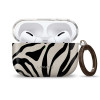 Θήκη Tech-Protect Lamano για Apple AirPods Pro 3 με καραμπίνερ, Nature Muse (Μαύρο και Μπεζ)