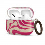 Θήκη Tech-Protect Lamano για Apple AirPods Pro 3 με καραμπίνερ, Flamingo Bloom (ροζ και μπεζ)