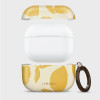 Θήκη Tech-Protect Lamano για Apple AirPods Pro 3 με καραμπίνερ, Lemon Haze (Κίτρινο και Λευκό)