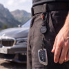 Tech-Protect ATH04 UrbanLoop Αντι-κλοπής Θήκη Κινητού με Ανασυρόμενο Ατσάλινο Καλώδιο, Μαύρο/Πορτοκαλί