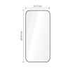 Tech-Protect Quick Set+ Ανθεκτικό Γυαλί για Apple iPhone 17 Pro Max / 18 Pro Max, Μαύρο (2 τεμ.)