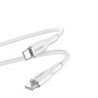 Puro Καλώδιο USB-C σε USB-C ICON Soft PUR671, 1,5 m, Λευκό
