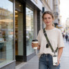 Tech-Protect C9S Rope Crossbody Λουρί Τηλεφώνου, Νάιλον, 91–140 cm, Army Green