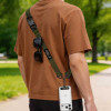 Tech-Protect C9S Rope Crossbody Λουρί Τηλεφώνου, Νάιλον, 91–140 cm, Army Green