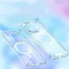 Θήκη Hurtel Clear Corner Case MagSafe για iPhone 16 Plus, διαφανής
