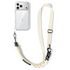 Tech-Protect C9S Rope Crossbody Λουρί Τηλεφώνου, Νάιλον, 91–140 cm, Desert Beige