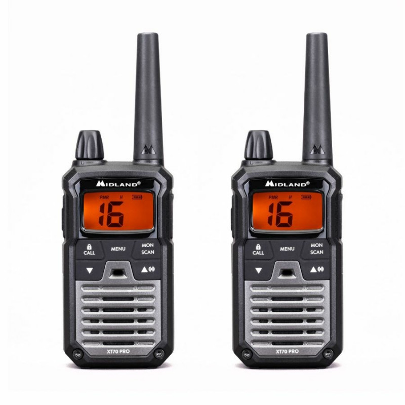 Midland XT70 Pro Duo Ασύρματος, Μαύρο