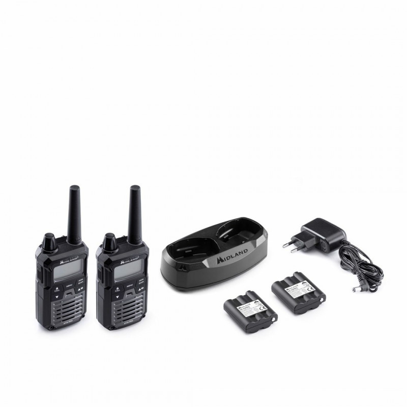 Midland XT70 Pro Duo Ασύρματος, Μαύρο