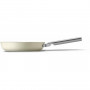 Smeg FPF2002CRM Τηγάνι, 20 cm, Κεραμικό, Λαβή από Ανοξείδωτο Χάλυβα, Ματ Κρεμ