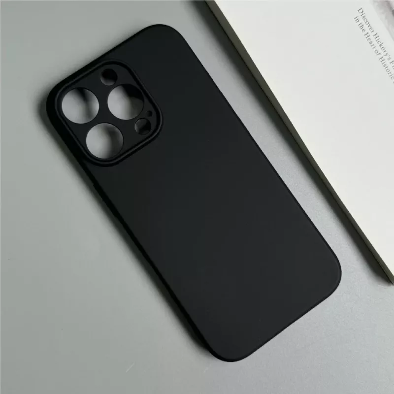 Θήκη Hurtel Soft Case για iPhone 16 Pro Max, μαύρη