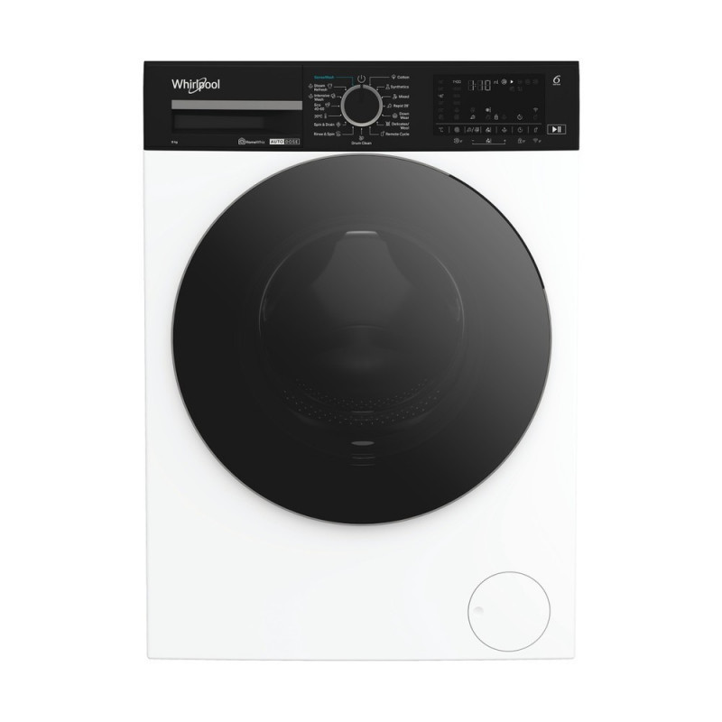 Πλυντήριο ρούχων Whirlpool WPM 87W ADS EE μπροστινής φόρτωσης, 8 kg, 1400 RPM, λευκό