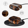 Θήκη Tech-Protect Lamano για Apple AirPods Pro 3, Μαύρη και Καφέ