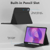 Θήκη με πληκτρολόγιο Tech-Protect SmartCase Pen + Keyboard για Lenovo Idea Tab Plus 12.1 (TB-361), μαύρη