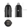Orico MiniRing MR-30-2C 30W 2x USB-C φορτιστής αυτοκινήτου, μαύρος