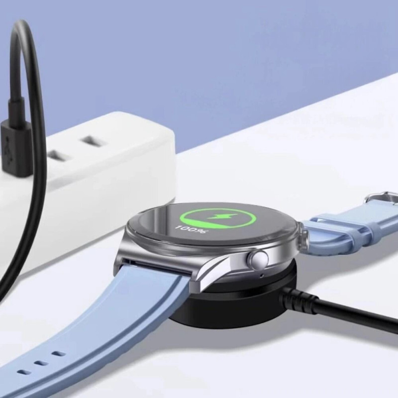 Tech-Protect MC03 UltraBoost Μαγνητικό Καλώδιο Φόρτισης USB-A 100 cm για Samsung Galaxy Watch, Μαύρο