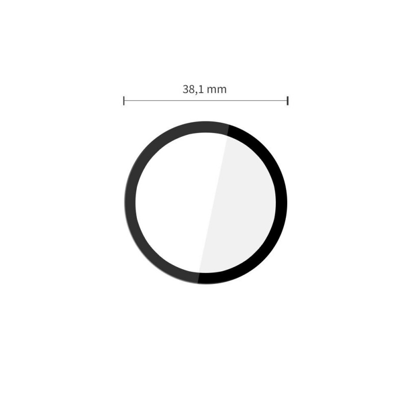 Tech-Protect Glass Flex+ Υβριδικό Γυαλί για Garmin Venu 4 41 mm, Μαύρο (2 τεμ.)