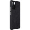 [CR] Nillkin Θήκη Qin για Xiaomi Mi 11i HyperCharge / Redmi Note 11 Pro (China), Μαύρη (επιστροφή πελάτη)