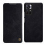 Θήκη Nillkin Qin για Xiaomi Redmi Note 11T 5G / Poco M4 Pro 5G, μαύρη