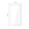 Tech-Protect Glass Fit+ Διαφανές Σκληρυμένο Γυαλί για Samsung Galaxy Tab A9 / A11 8.7 (X110 / X115 / X133 / X135), 2 τεμάχια