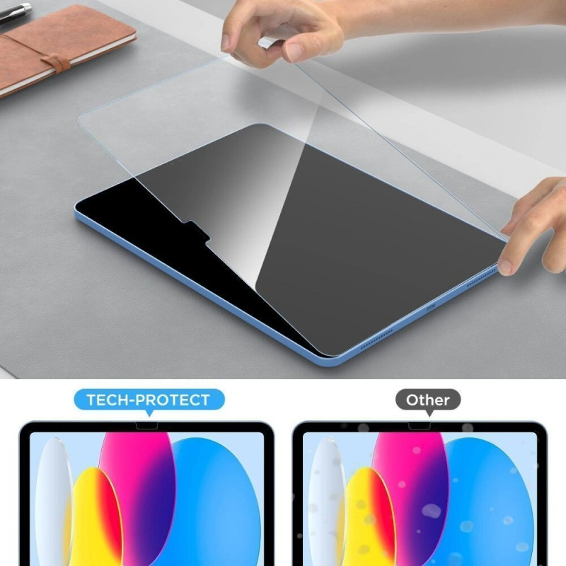 Tech-Protect Glass Fit+ Διαφανές Σκληρυμένο Γυαλί για Samsung Galaxy Tab A9 / A11 8.7 (X110 / X115 / X133 / X135), 2 τεμάχια