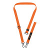 Tech-Protect C6S Rope Crossbody κορδόνι για κινητό, Cosmic Orange