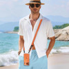 Tech-Protect C6S Rope Crossbody κορδόνι για κινητό, Cosmic Orange