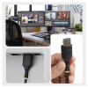 StarTech.com HDMI21-CBL-SLIM-1M Καλώδιο HDMI 2.1 Ultra High Speed, 1 m, Μαύρο