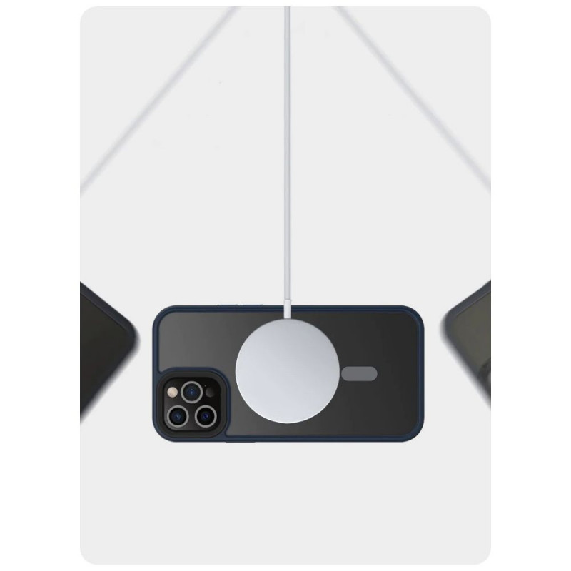 Θήκη Tech-Protect Magmat MagSafe για Apple iPhone 12/12 Pro, μαύρη ματ