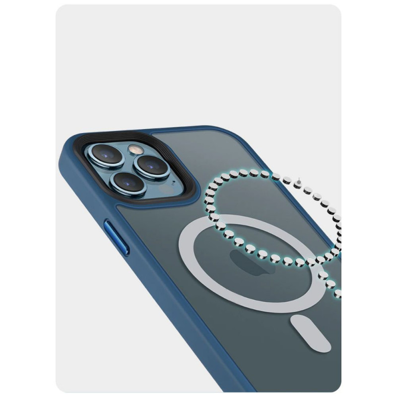 Θήκη Tech-Protect Magmat MagSafe για Apple iPhone 12/12 Pro, μαύρη ματ