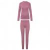 Viking Gasher Lady Set Merino Γυναικεία Εσώρουχα, Ροζ, L