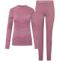 Viking Gasher Lady Set Merino Γυναικεία Εσώρουχα, Ροζ, S
