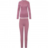 Viking Gasher Lady Set Merino Γυναικεία Εσώρουχα, Ροζ, S