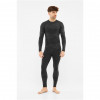 Σετ θερμοεσωρούχων ανδρών VIKING Gasher Man Set Merino, μέγεθος L, μαύρο