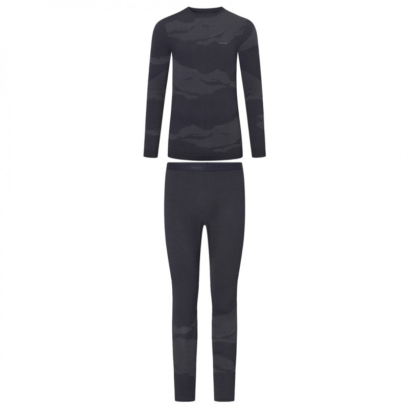 VIKING Gasher Man Set Merino ανδρικά εσώρουχα, μέγεθος L, μπλε ναυτικό