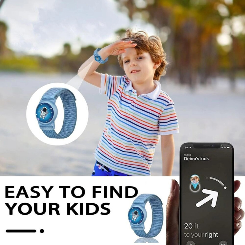 Tech-Protect Nylon For Kids λουράκι για Apple AirTag 1 / 2, Astronaut